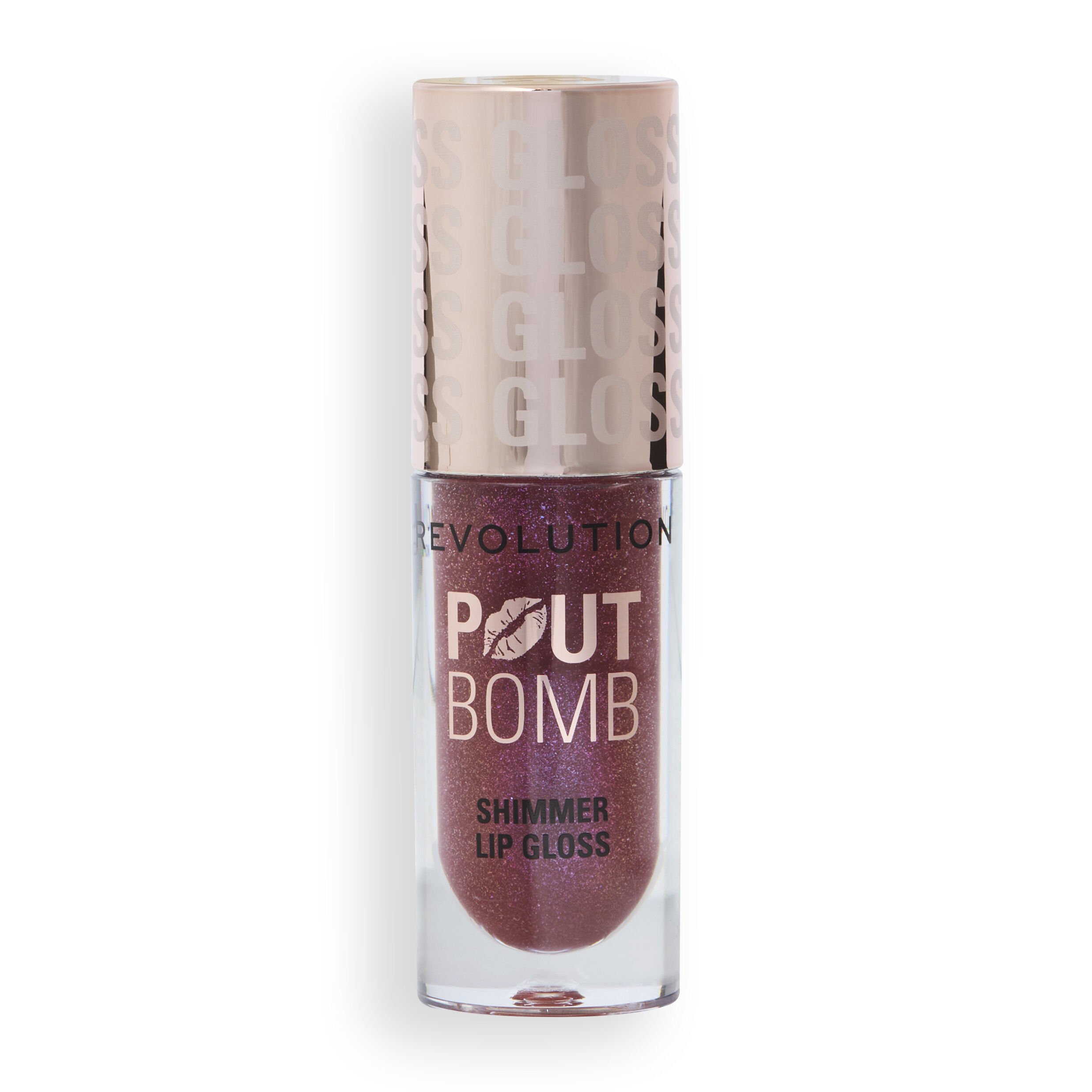 Revolution Pout Bomb Shimmer Gloss Berry Lustre