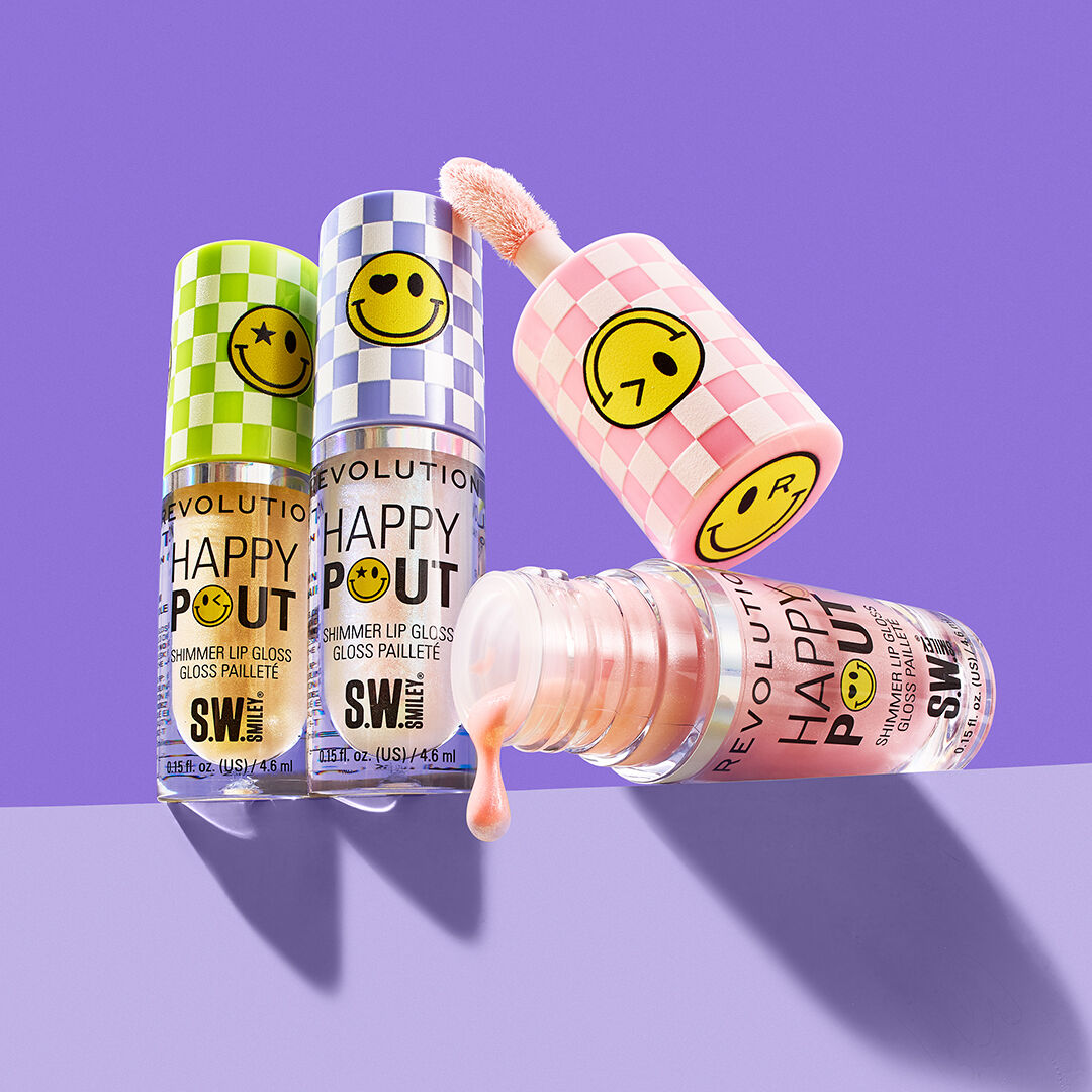 Revolution x S.W.Smiley Happy Pout Lip Gloss Sunbeam