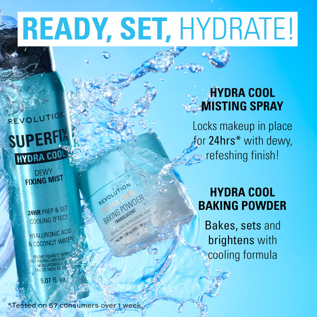 Revolution Hydra Cool Cooling Loose Baking Powder Translucent