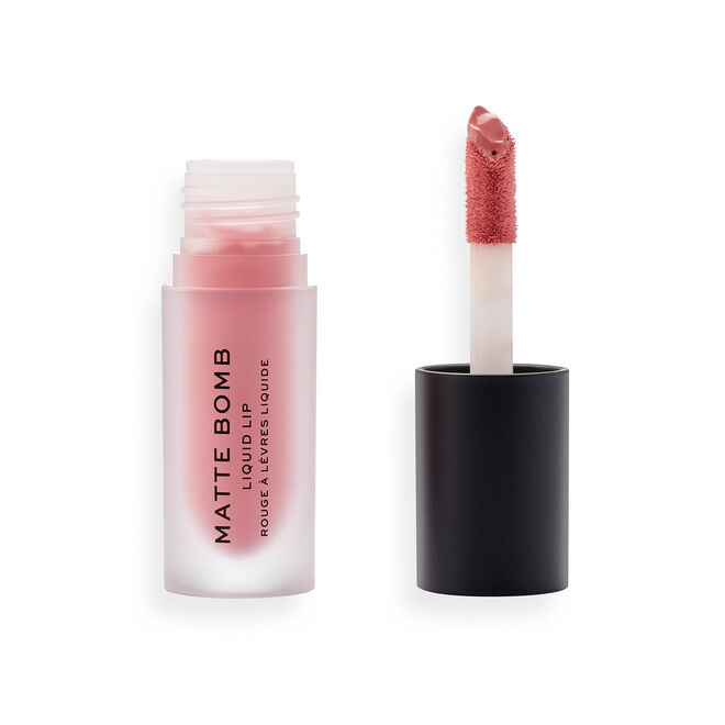 Makeup Revolution Matte Bomb Liquid Lipstick Pink Bunny