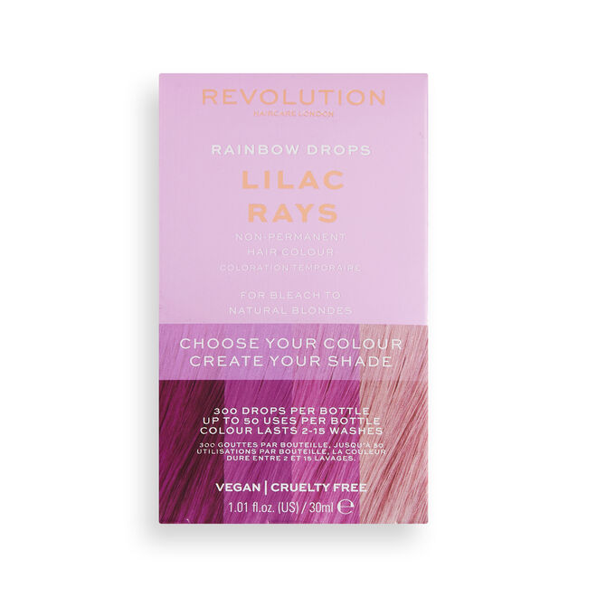 Makeup Revolution Rainbow Drops Lilac Rays