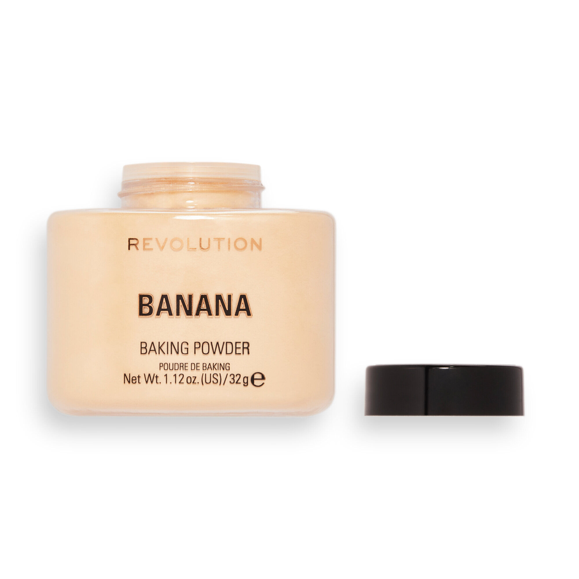 Makeup Revolution Loose Baking Powder Banana Revolution Beauty