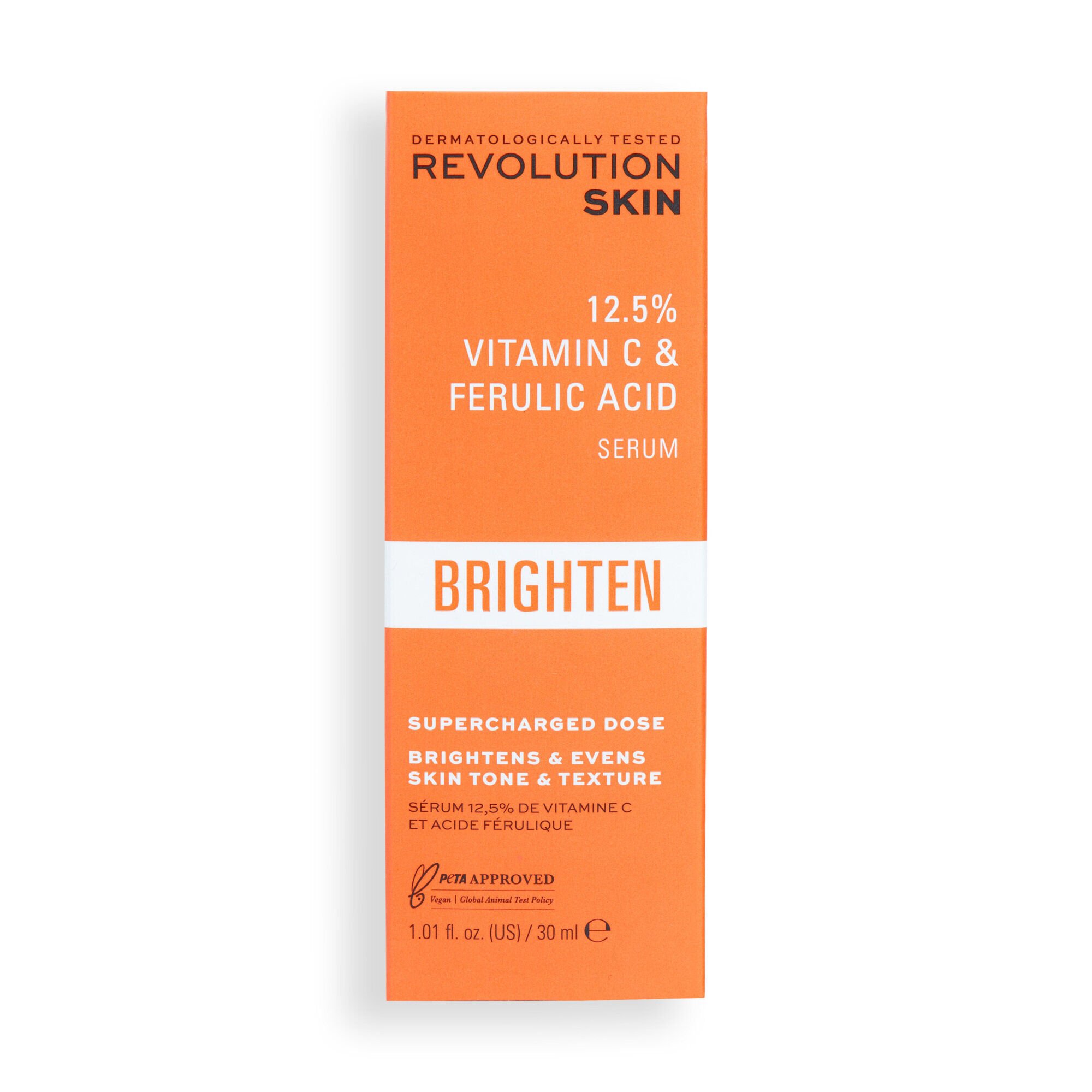 Revolution Skincare 12.5% Vitamin C, Ferulic Acid & Vitamins Radiance Serum