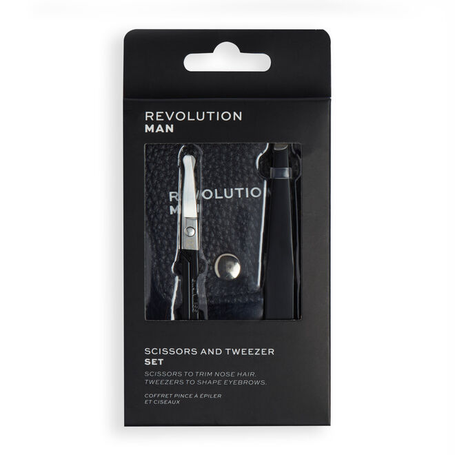 Revolution Man Nose Scissors & Tweezer Set