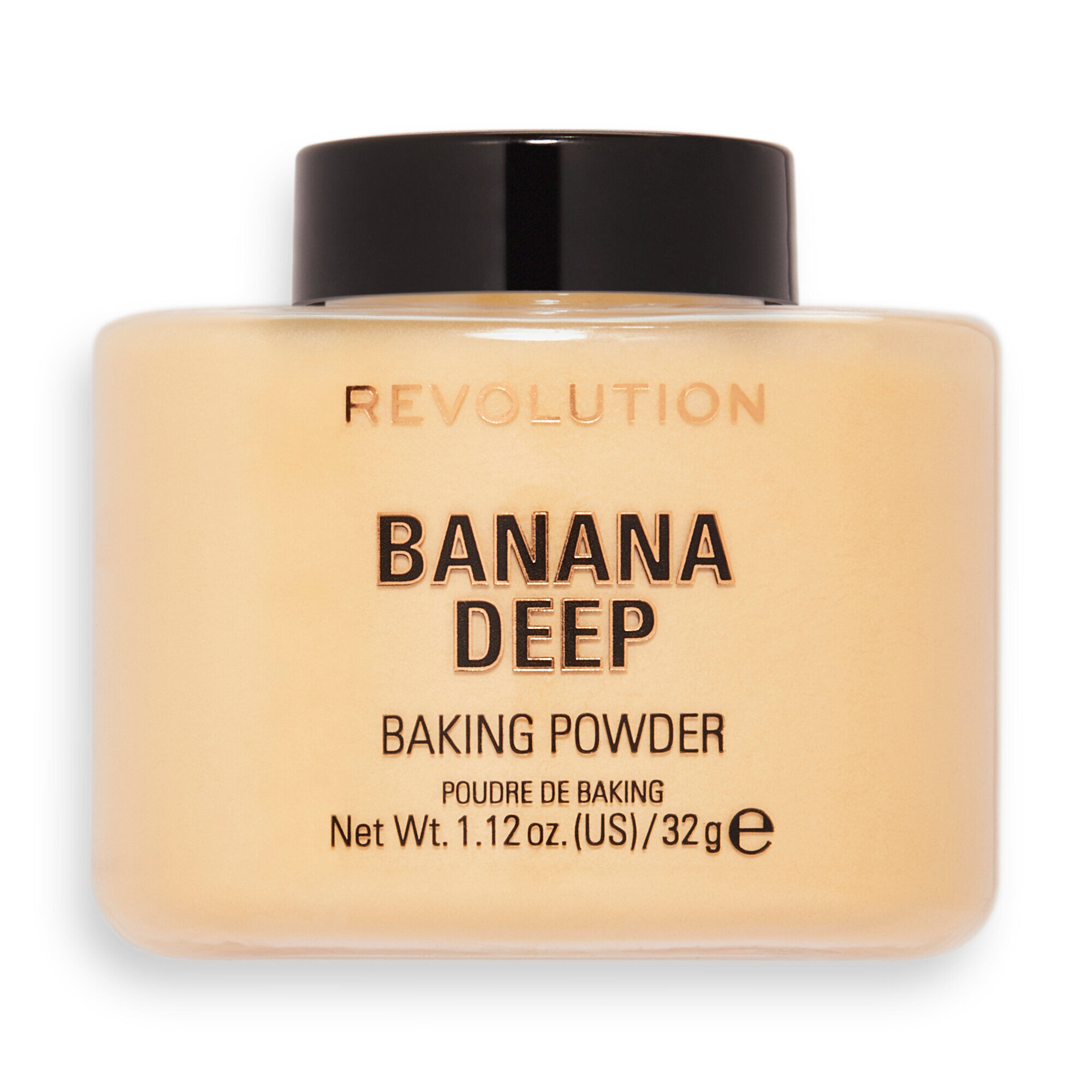 Makeup Revolution Loose Baking Powder Banana Deep Revolution Beauty