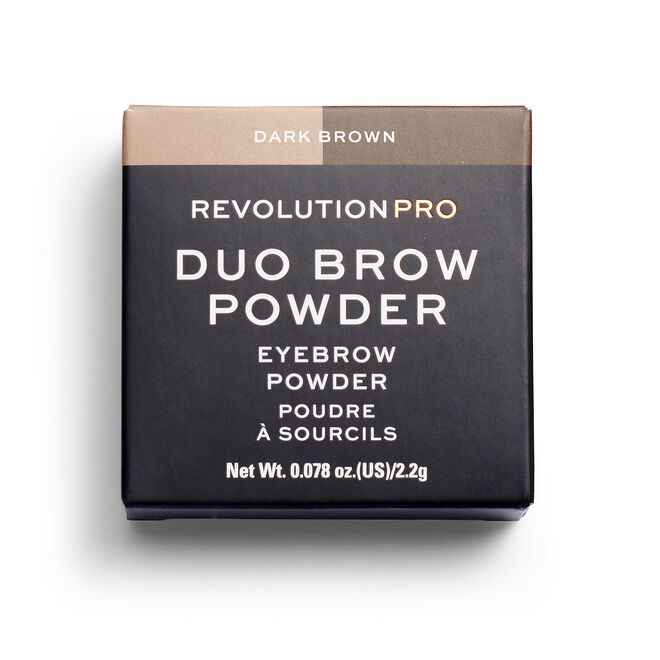 Duo Eyebrow Powder Dark Brown