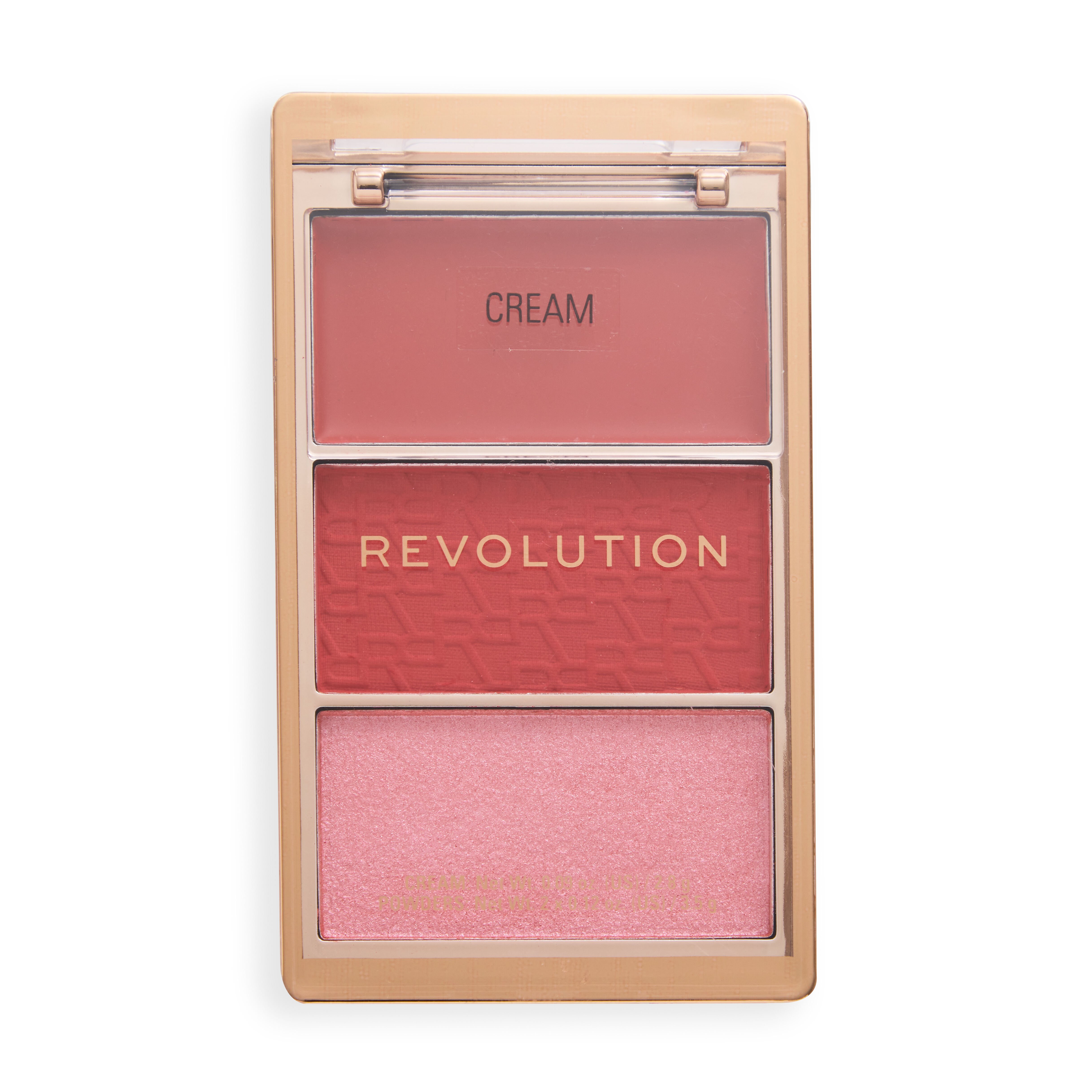 Revolution Blush Icon Palette Rebellious Red