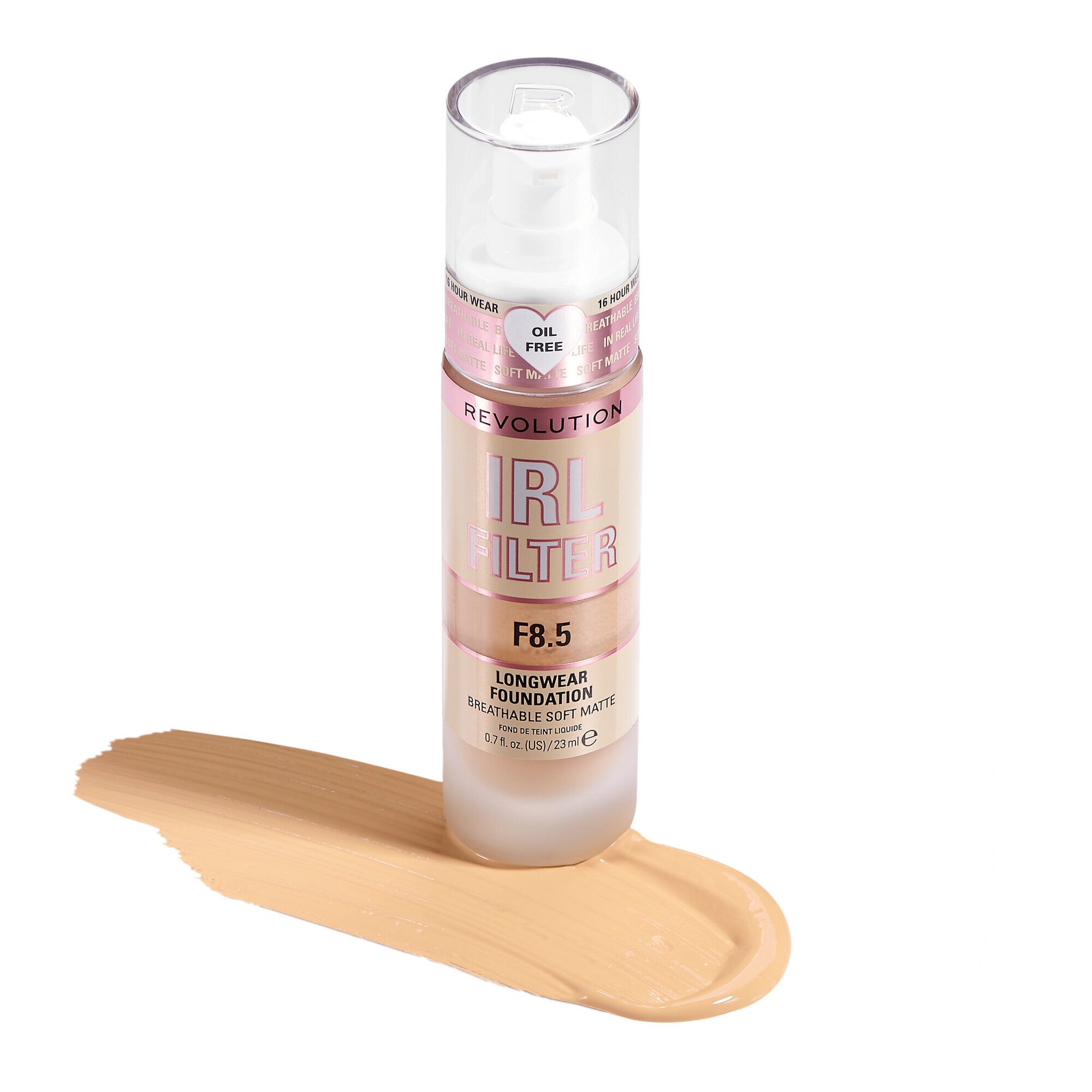 Revolution IRL Filter 16H Longwear Soft Matte Foundation F8.5