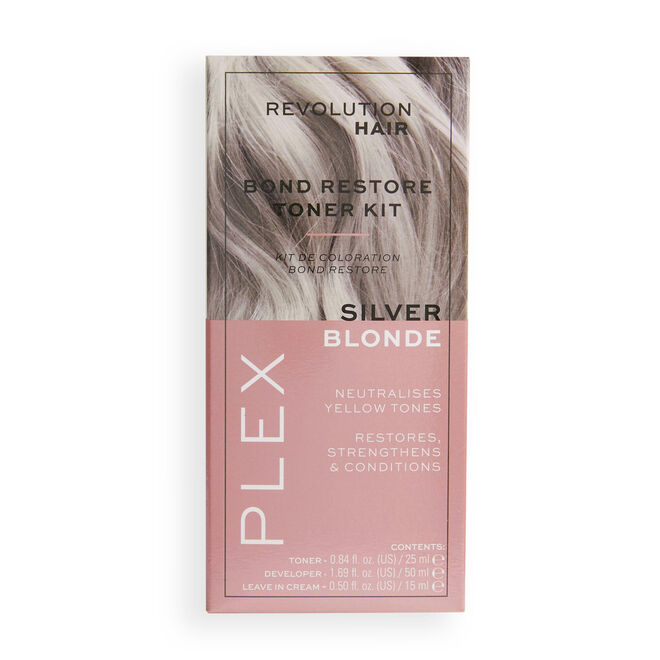 Revolution Haircare Plex Bond Restore Toner Kit Silver