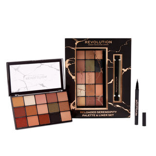 Makeup Revolution Reloaded Serendipity Palette & Liner Gift Set