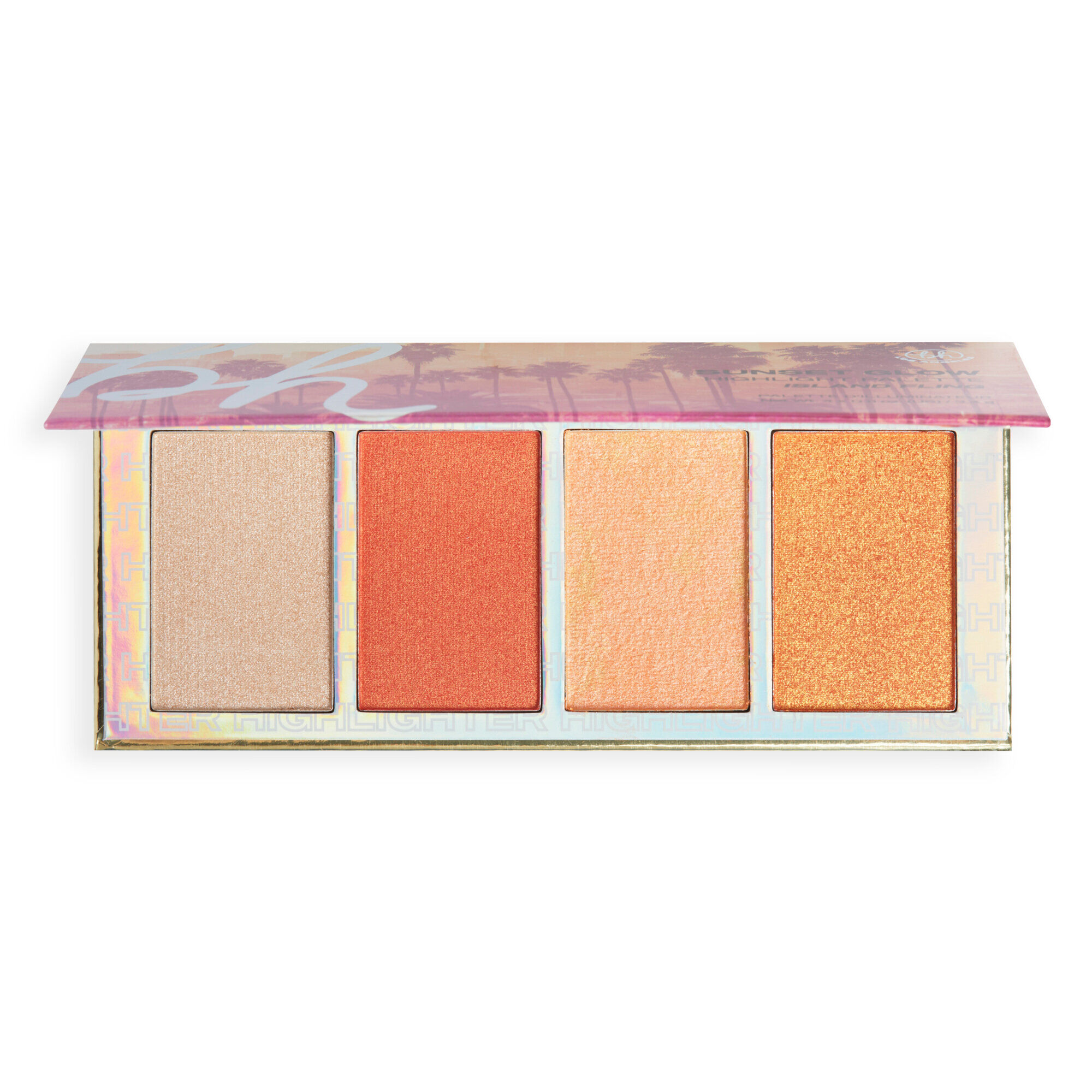 BH Sunset Glow Highlight Palette Island Fling