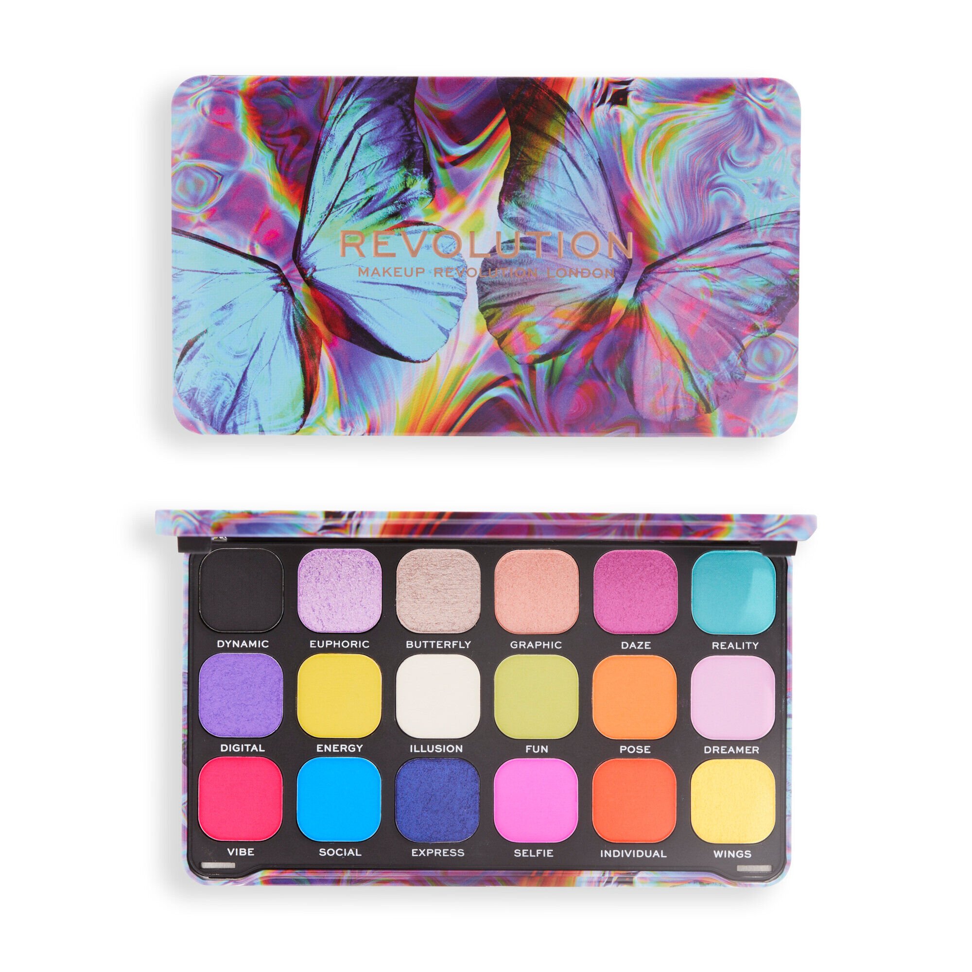 Makeup Revolution Forever Flawless Digi Butterfly Eyeshadow Palette