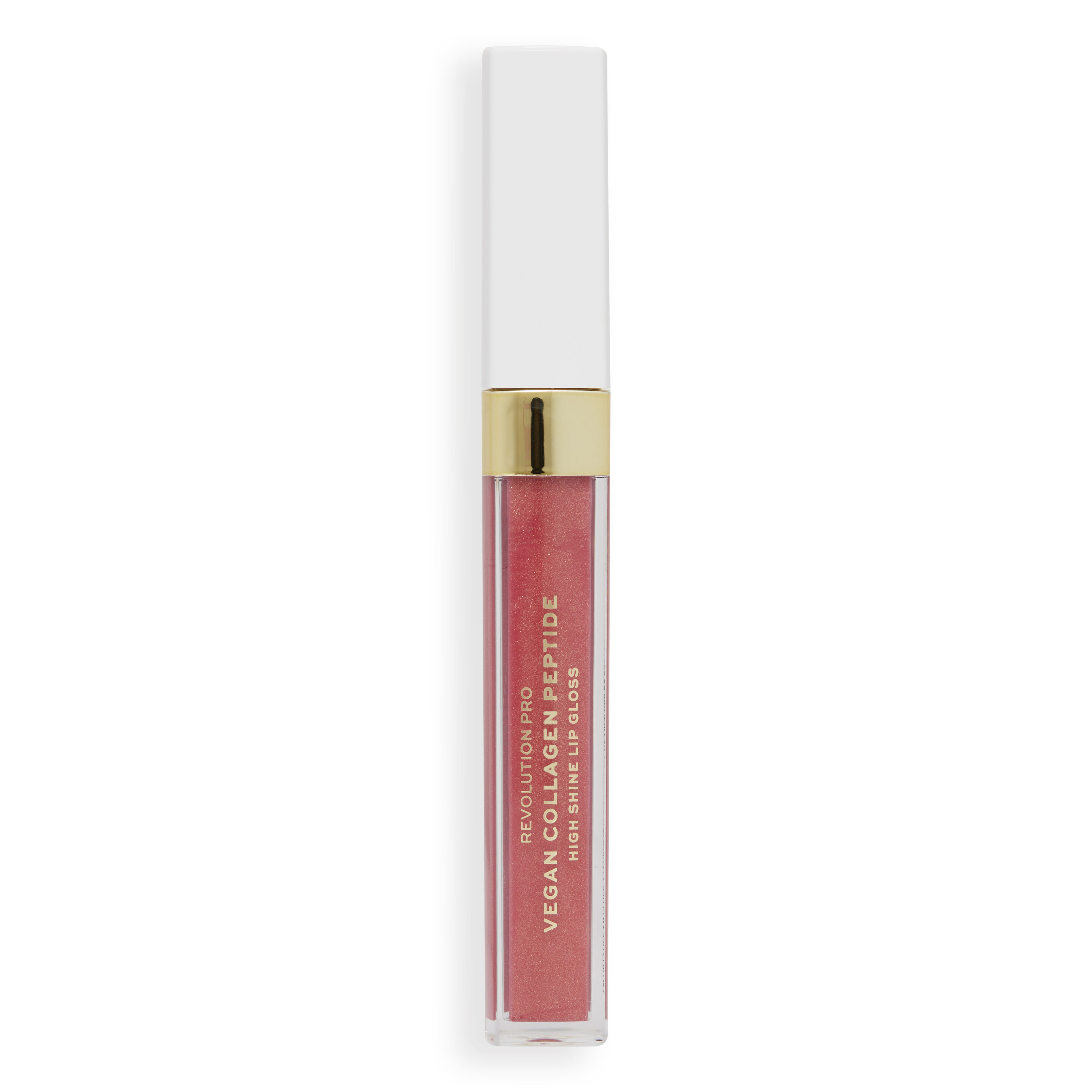 Revolution Pro Vegan Collagen Peptide High Shine Lip Gloss Bombshell