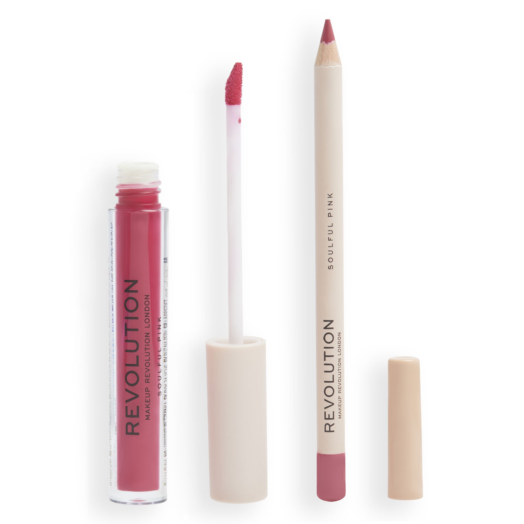 Makeup Revolution Lip Contour Kit Soulful Pink