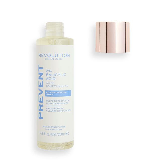 Revolution Skincare 2% Salicylic Acid BHA Anti Blemish Liquid Exfoliant Toner