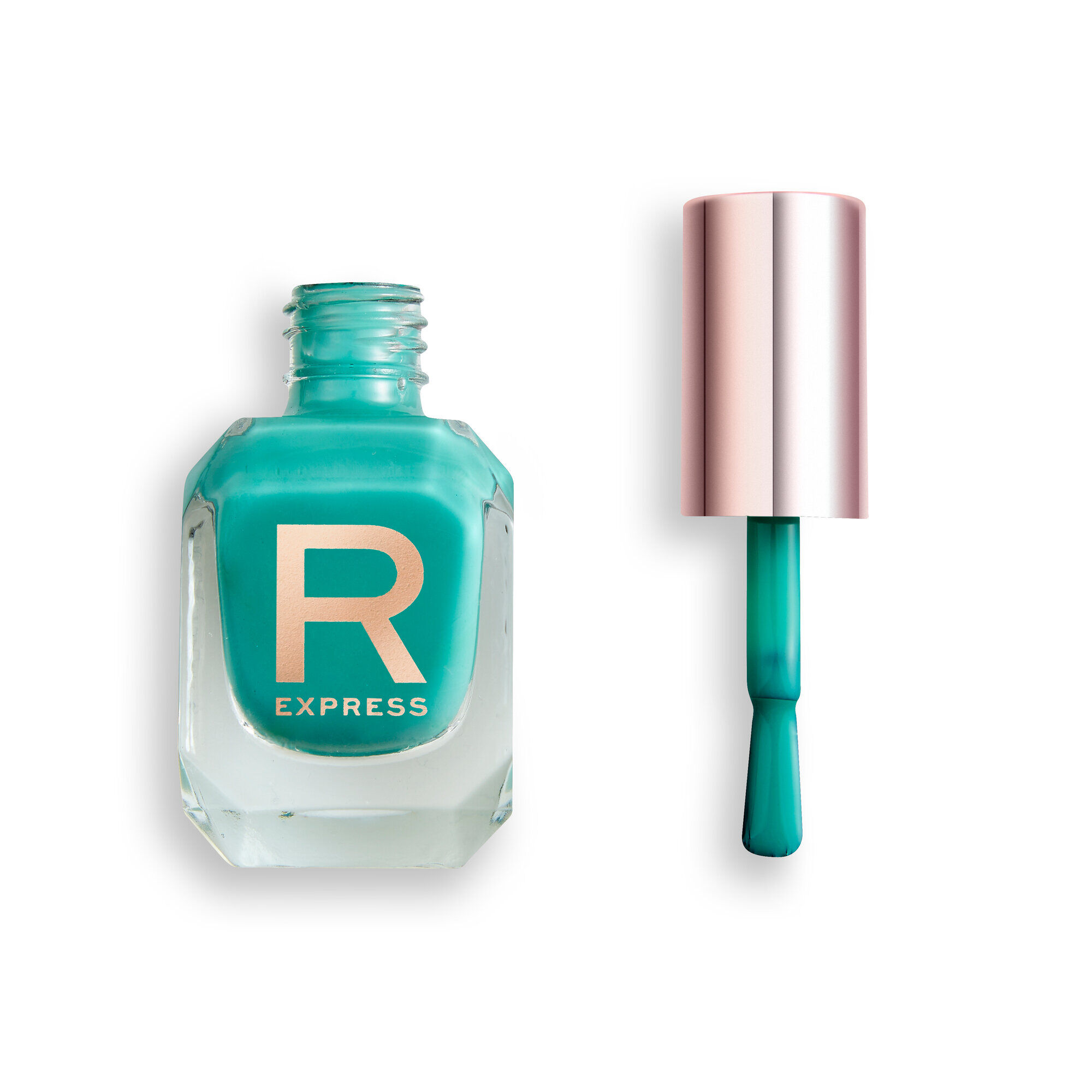 Makeup Revolution Express Nail Polish Jade Green