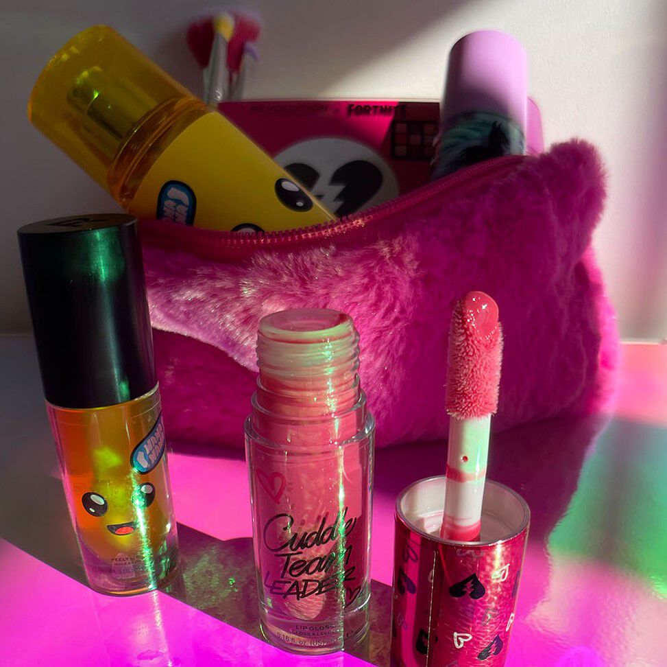 Makeup Revolution X Fortnite Cuddle Team Leader Cosmetics Bag