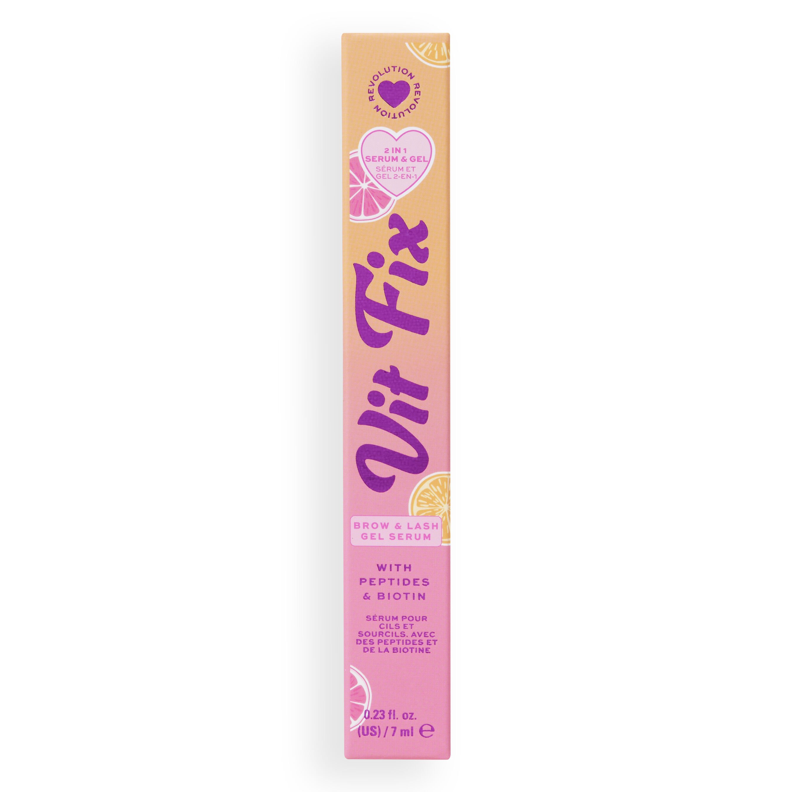 I Heart Revolution Grapefruit Vit Fix 2in1 Brow Serum and Gel