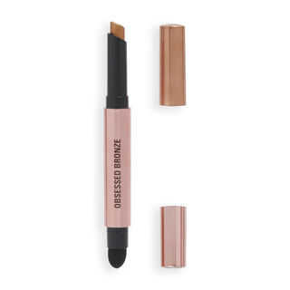 Makeup Revolution Lustre Wand Eyeshadow Stick Obsessed Bronze