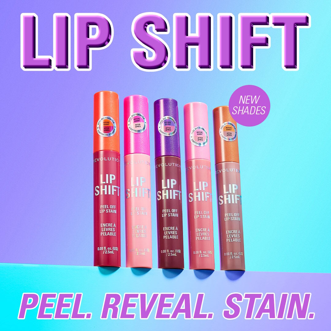Revolution Lip Shift Peel Off Lip Stain Stellar Rose