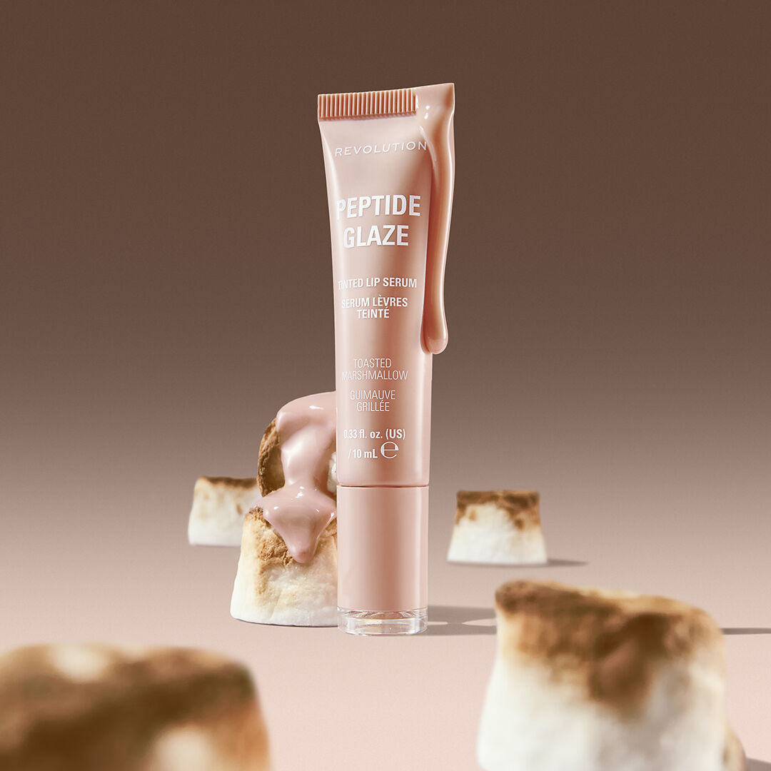 Revolution Peptide Glaze Tinted Lip Serum Toasted Marshmallow