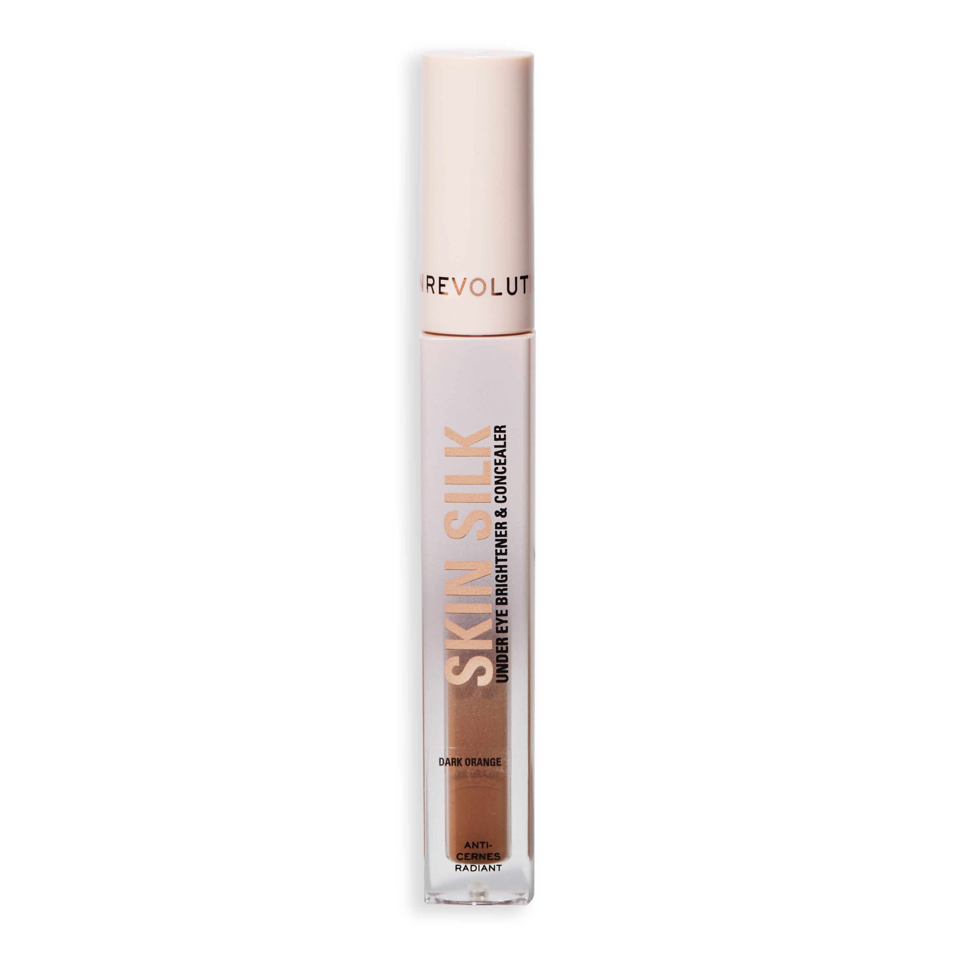 Revolution Skin Silk Radiant Serum Under Eye Brightener & Concealer Dark Orange