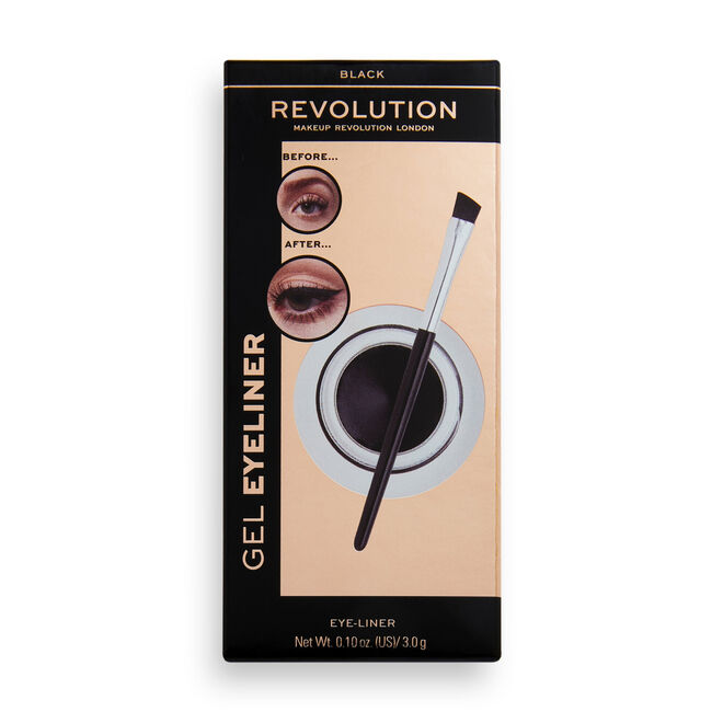 Gel Eyeliner Pot With Brush Revolution Beauty Official Site