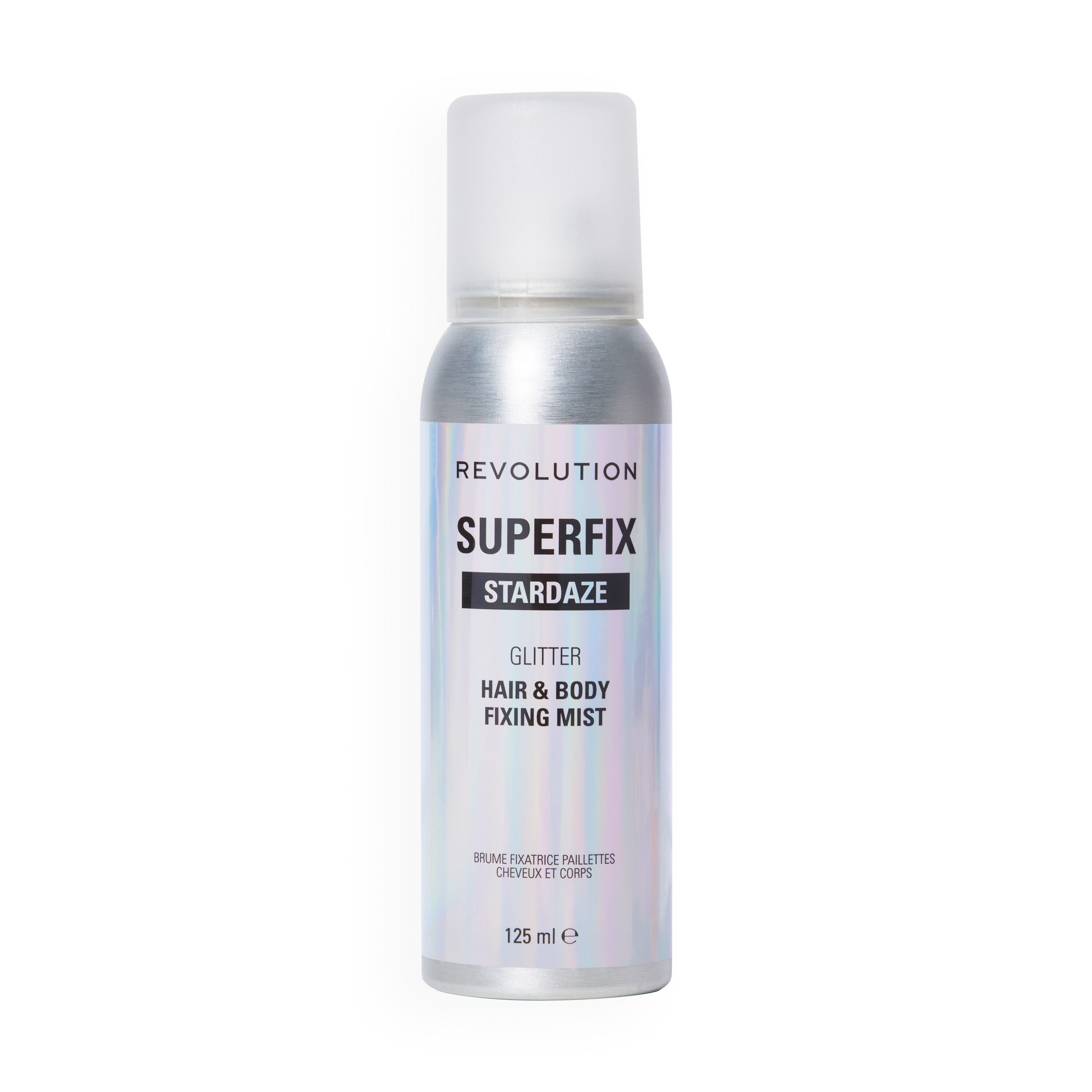 Revolution Superfix Glitter Shine Body and Hair Spray