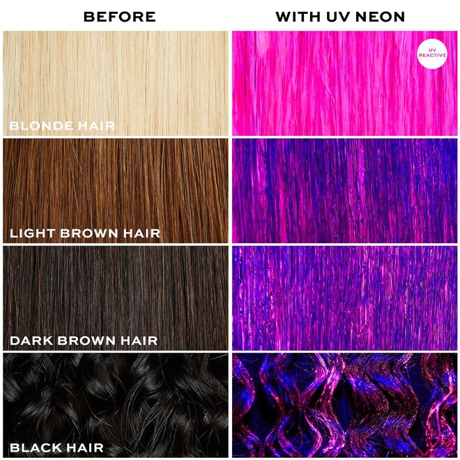I Heart Revolution UV Neon Pink Hair Make Up