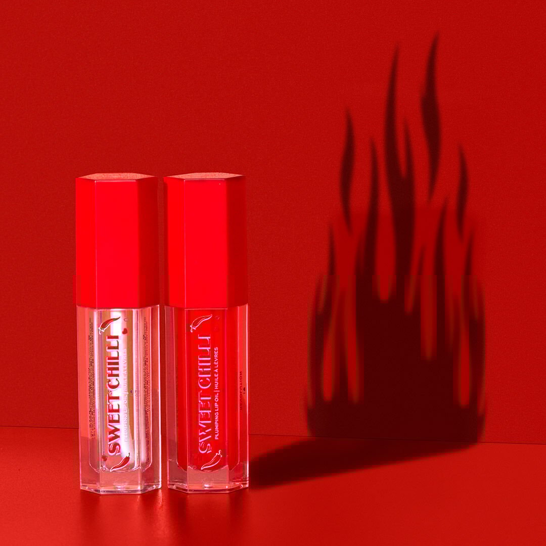 I Heart Revolution Sweet Chilli Plumping Lip Oil Red