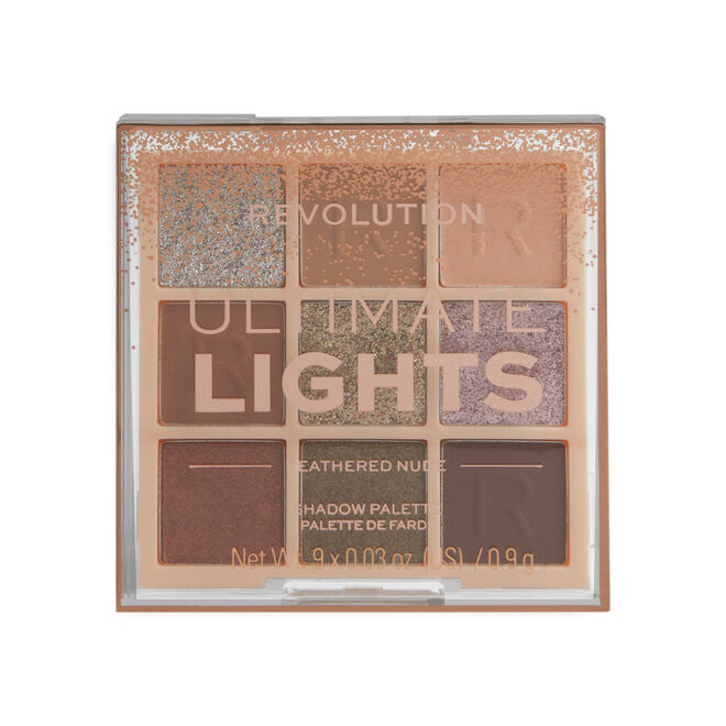 Makeup Revolution Ultimate Lights Eyeshadow Palette Feathered Nude