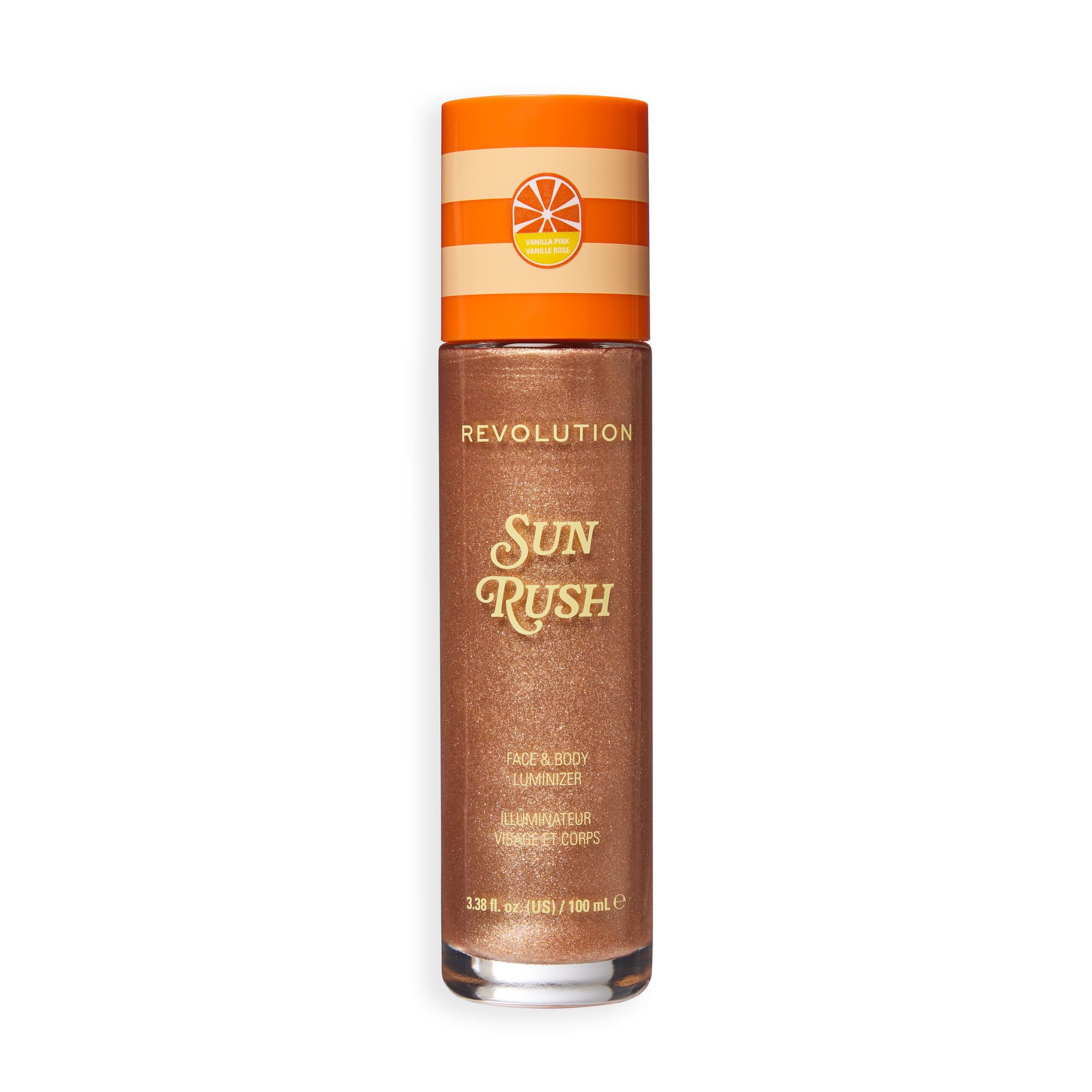 Revolution Sun Rush Body Luminizer Vanilla Pink