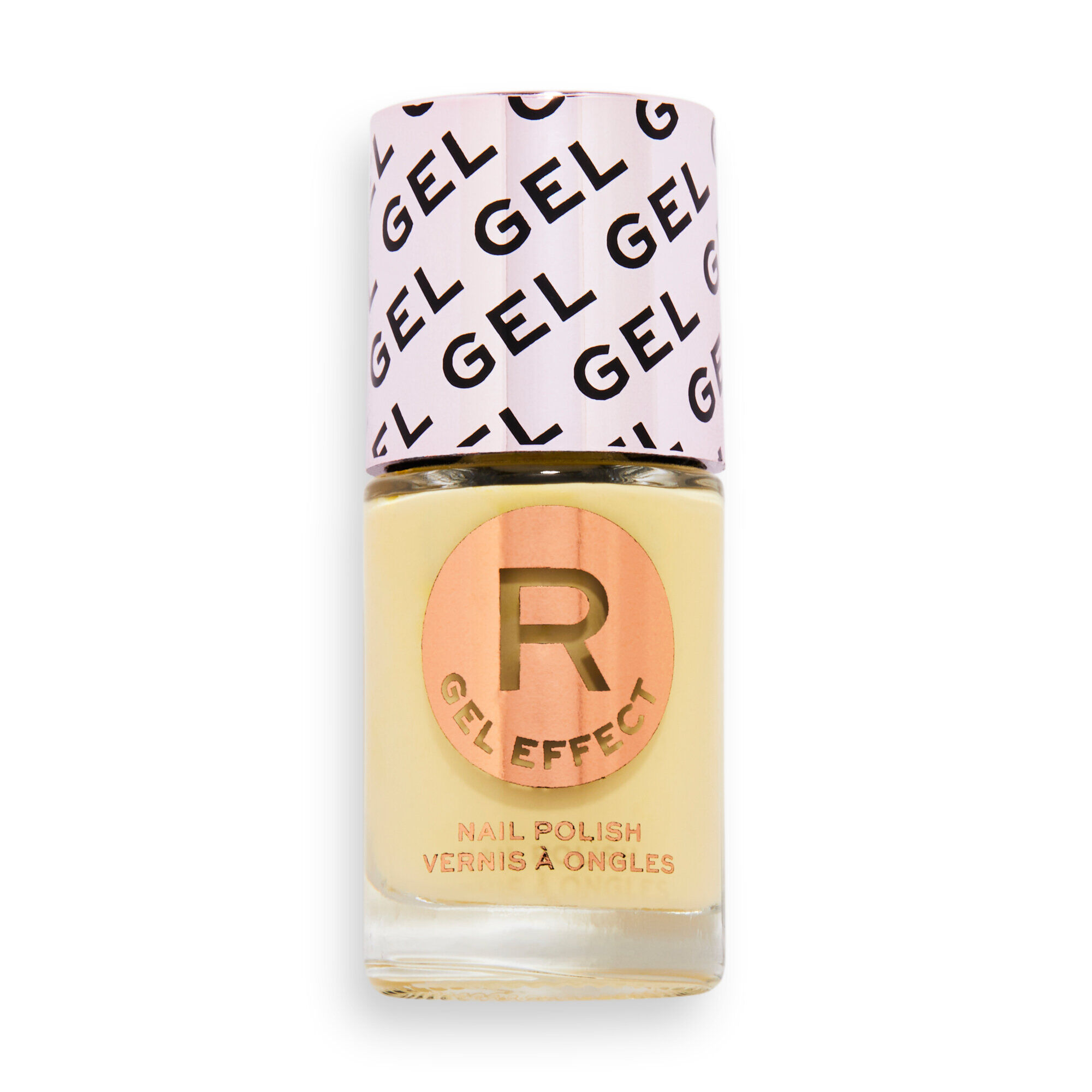 Makeup Revolution Ultimate Shine Gel Nail Polish I'm Soft Delicate Yellow