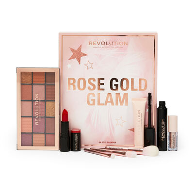 Makeup Revolution Rose Gold Glam Makeup Gift Set