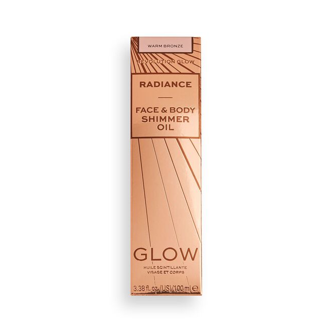 Makeup Revolution Glow Radiance Shimmer Oil Warm Bronze