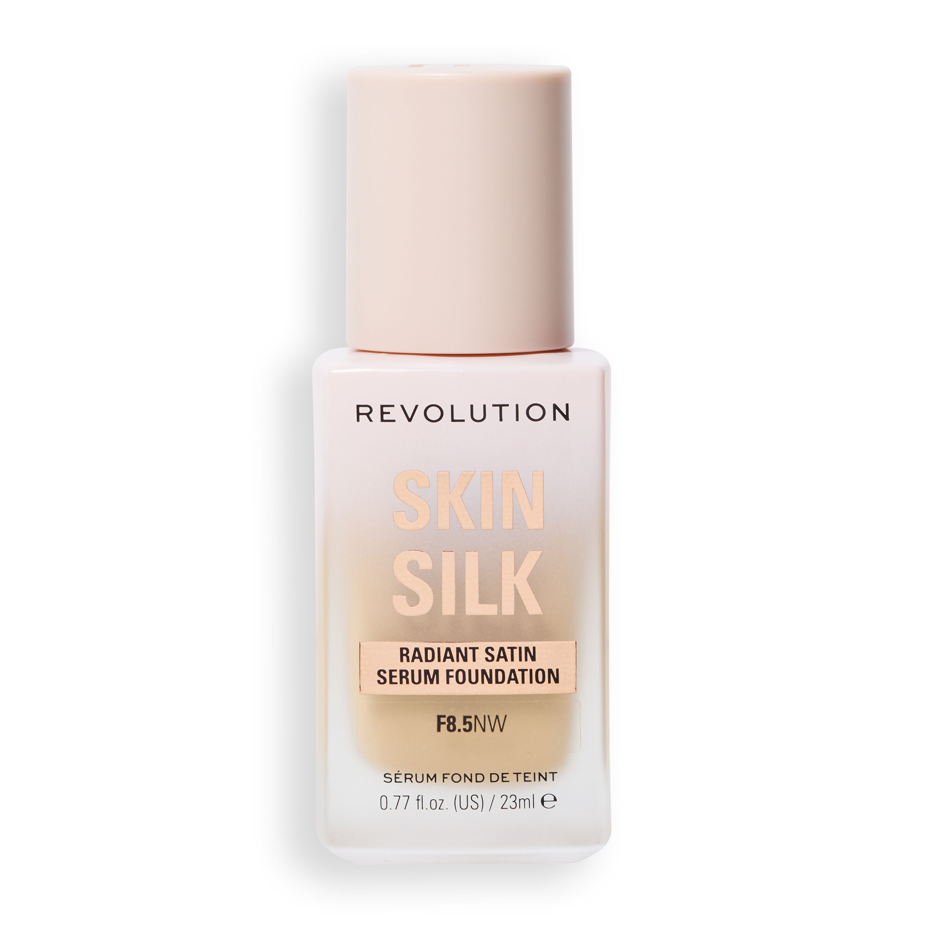 Revolution Skin Silk Radiant Satin Serum Foundation F8.5NW