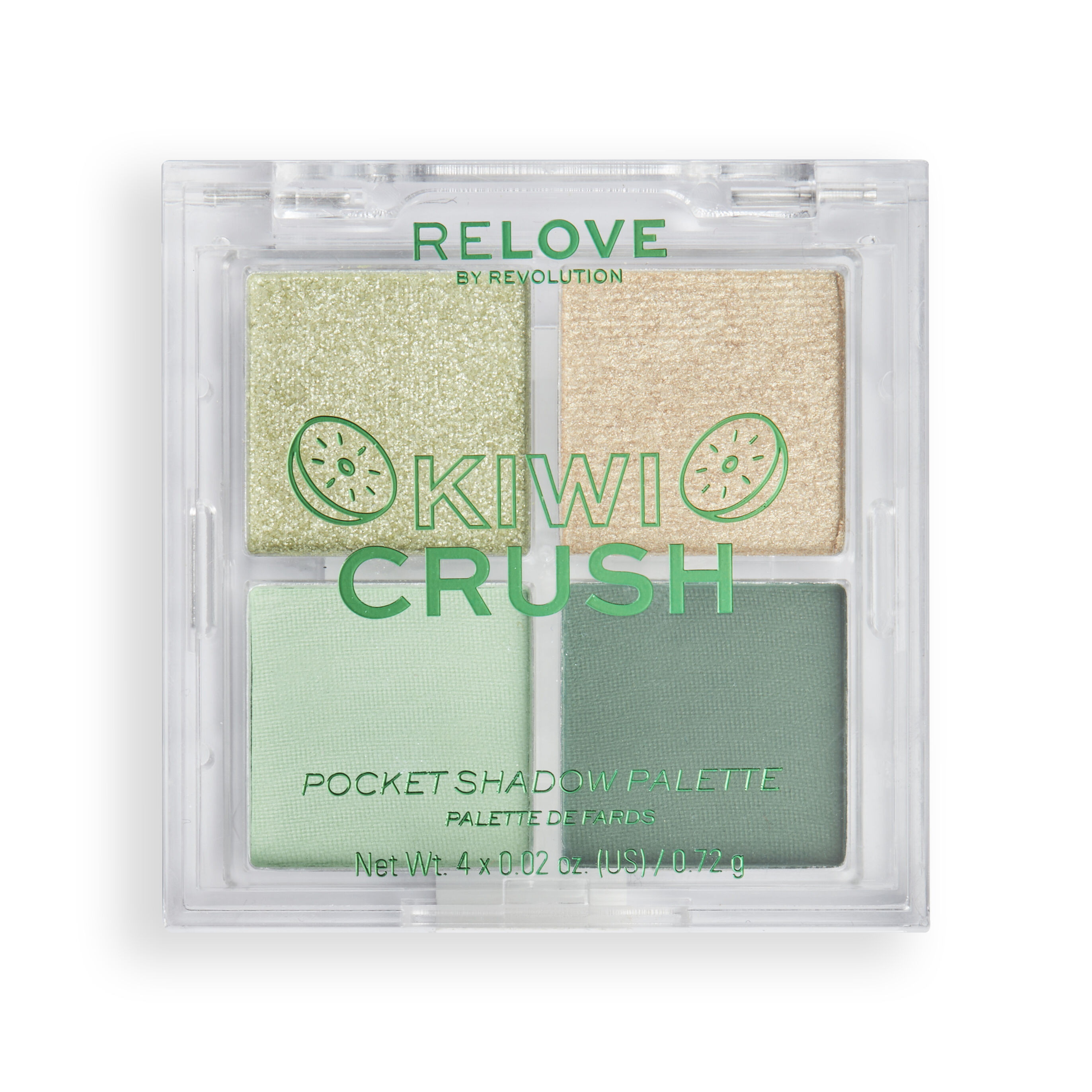 Relove Pocket Eyeshadow Palette Kiwi Crush