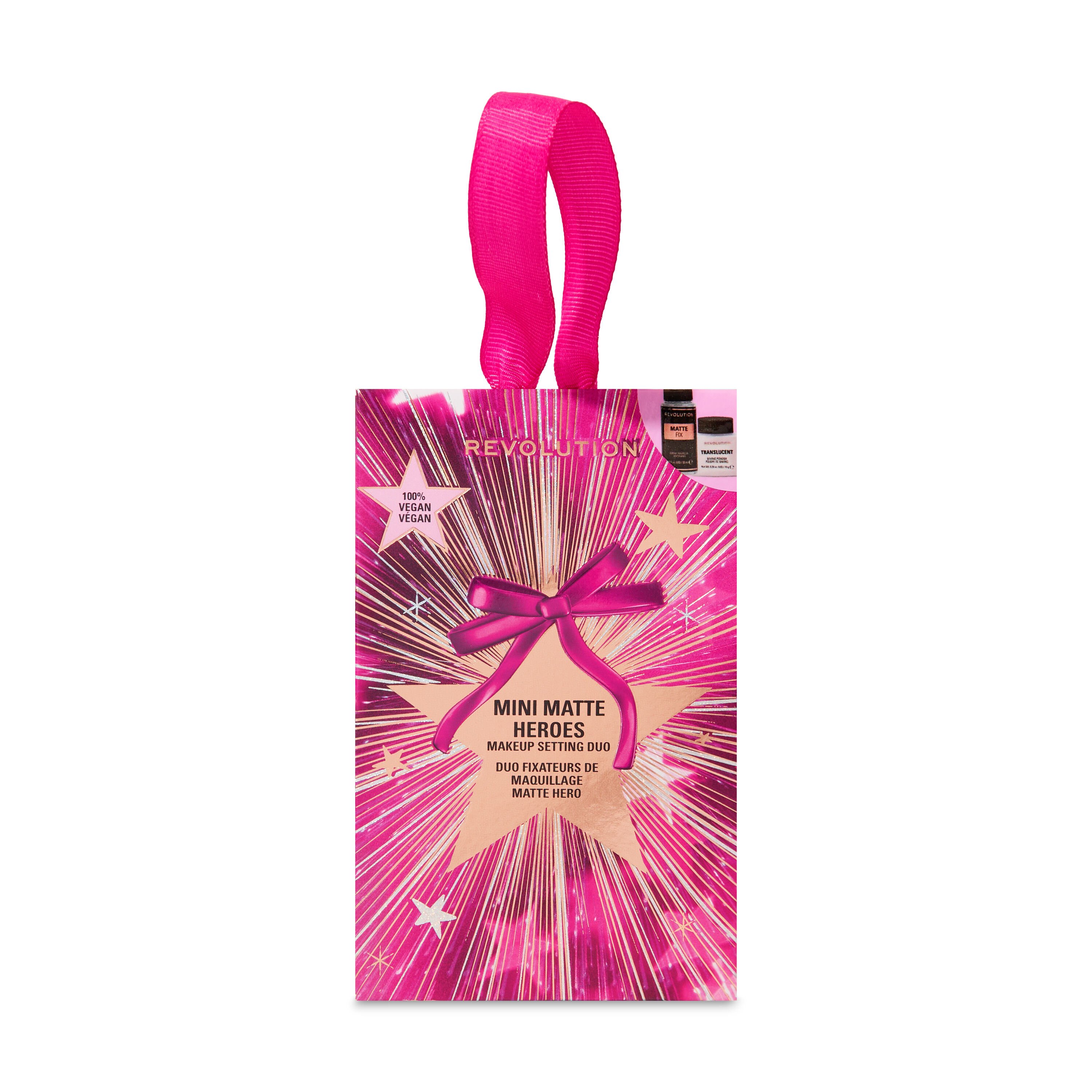 Revolution Mini Matte Heroes Makeup Setting Duo