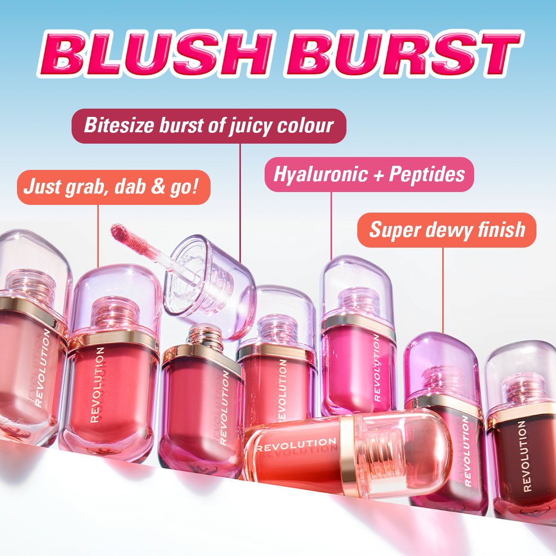 Revolution Superdewy Liquid Blush Burst