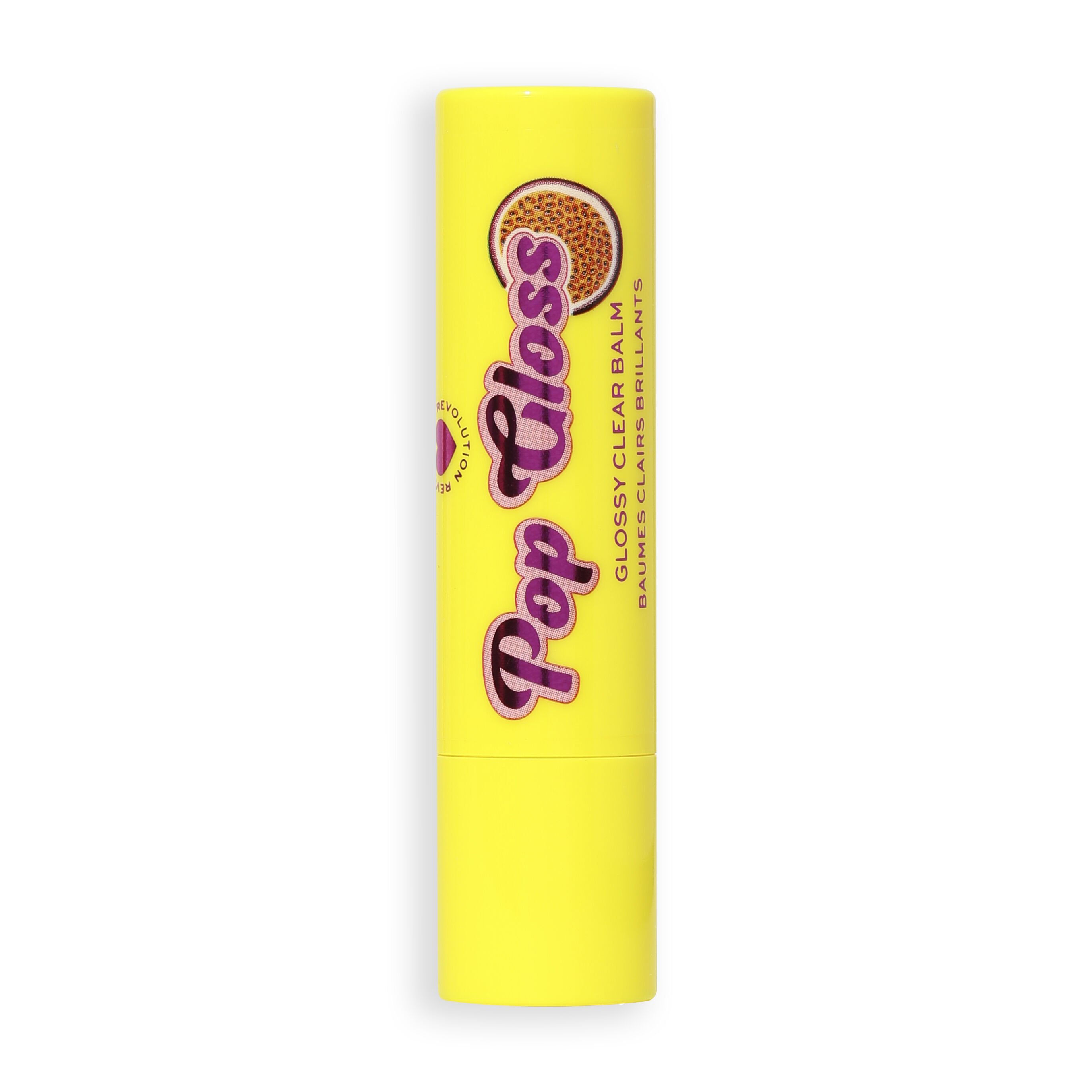 I Heart Revolution Pop Gloss Lip Balm Passionfruit Clear