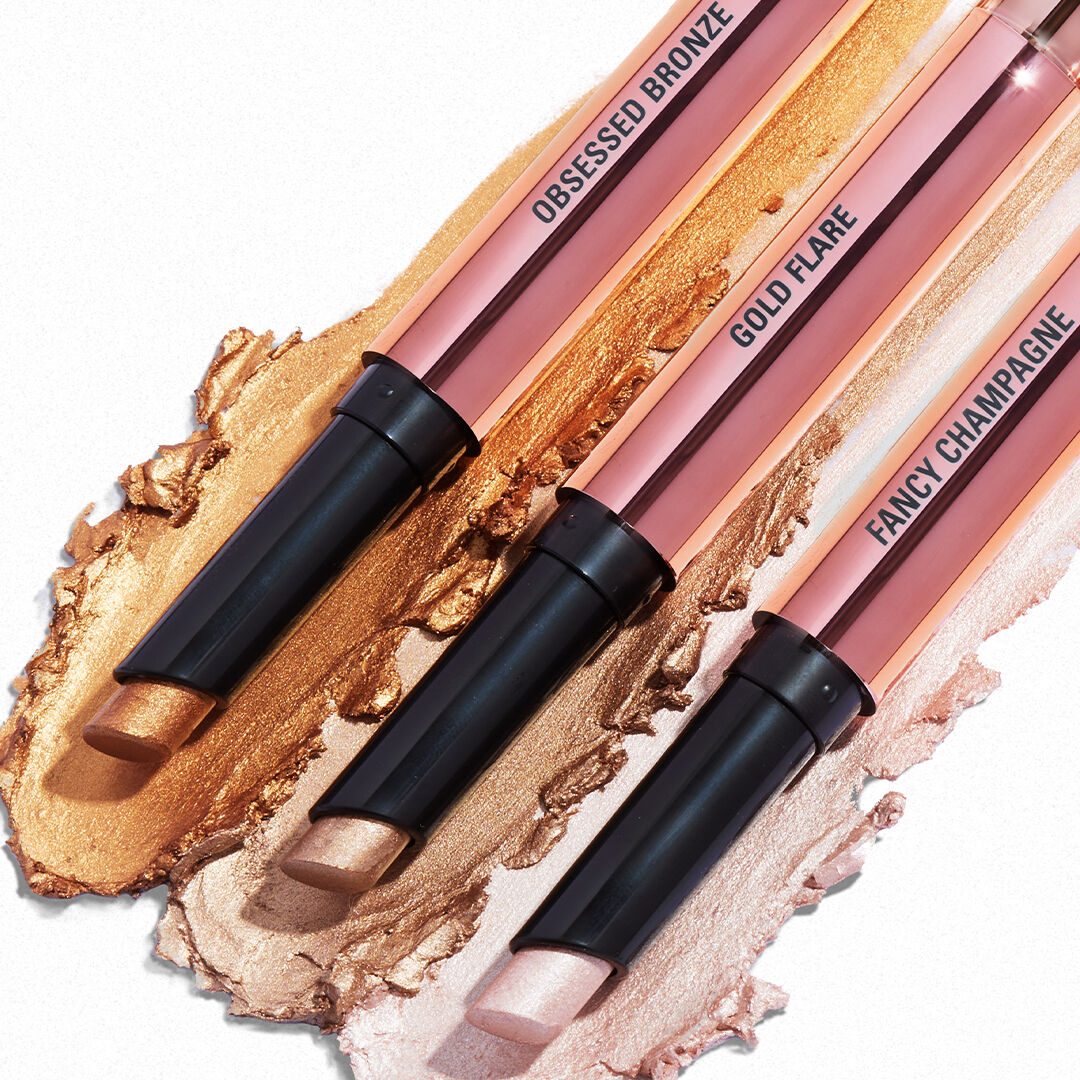 Makeup Revolution Lustre Wand Eyeshadow Stick Obsessed Bronze