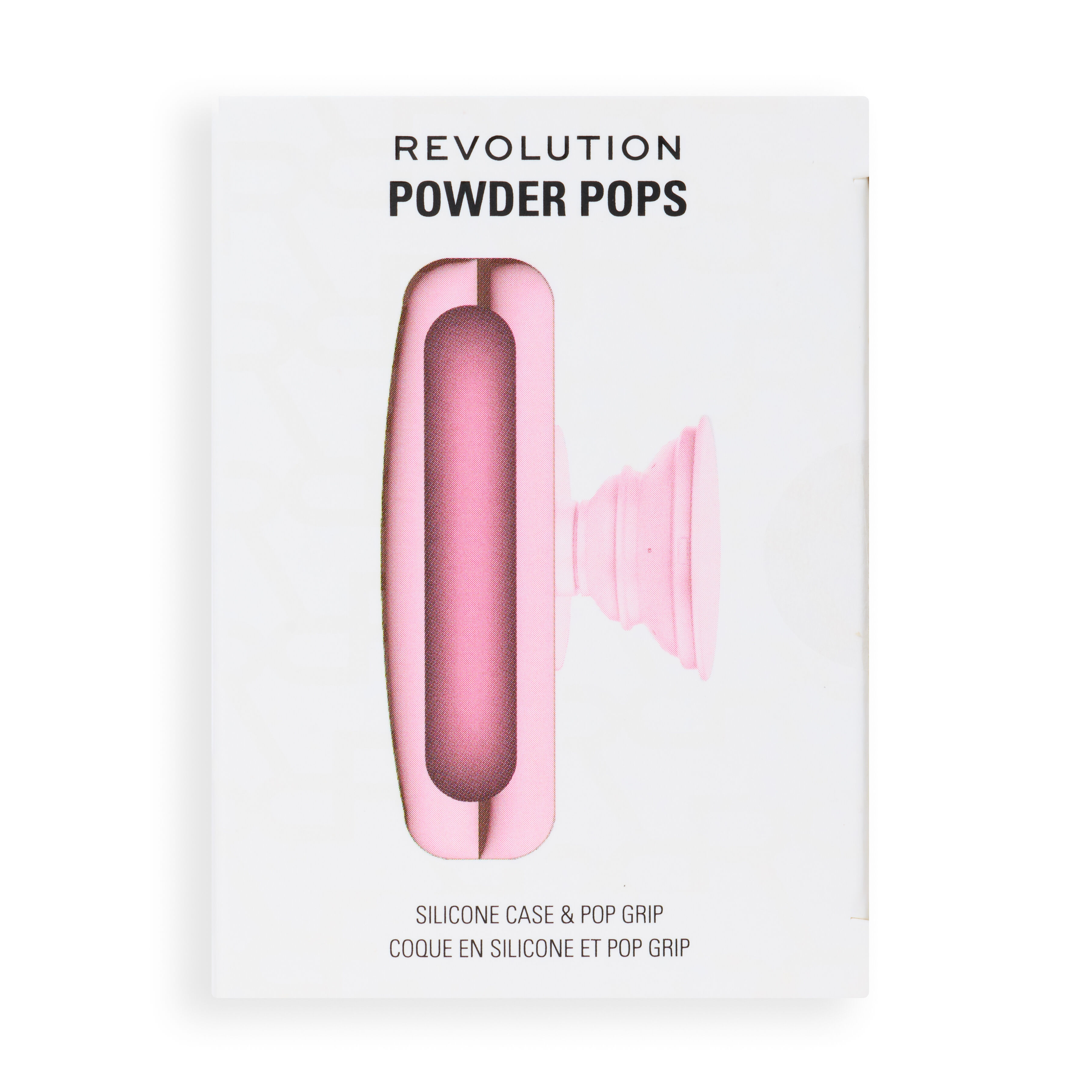 Revolution Powder Pops Silicone Case & Pop Grip Pink