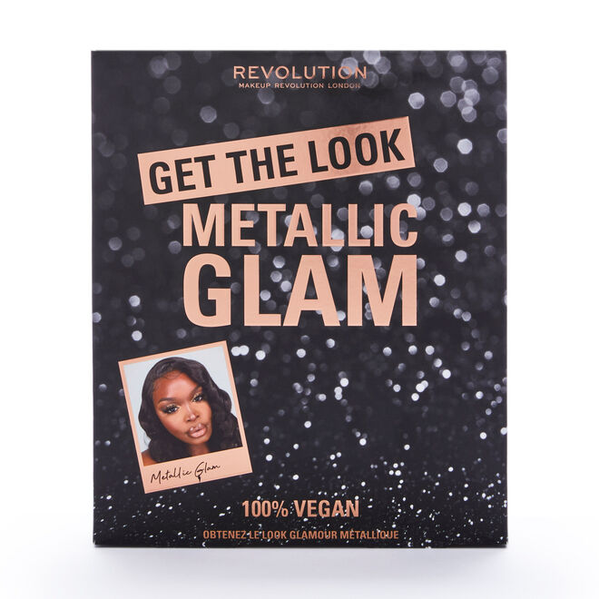 Makeup Revolution Get The Look: Metallic Glam Makeup Gift Set
