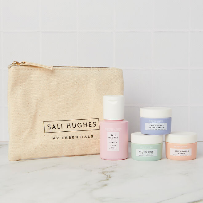 Revolution Skincare X Sali Hughes My Essentials Mini Set with Moisture Cream