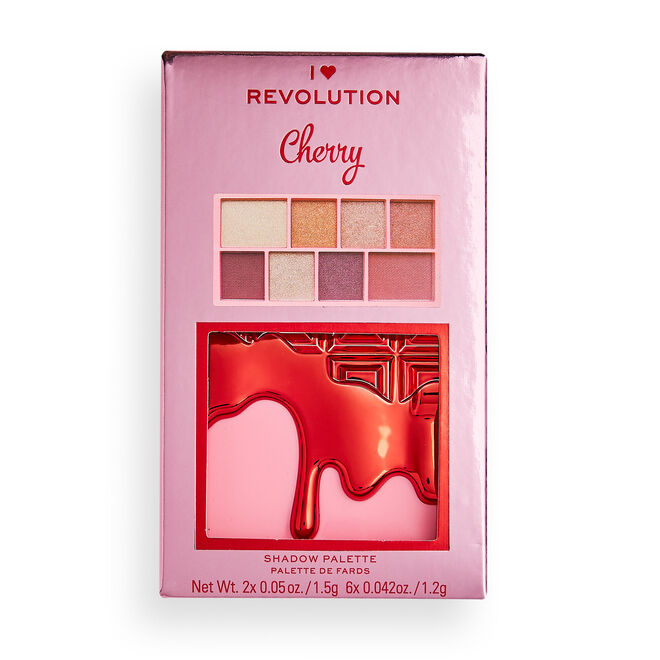 I Heart Revolution Cherry Mini Chocolate Eyeshadow Palette