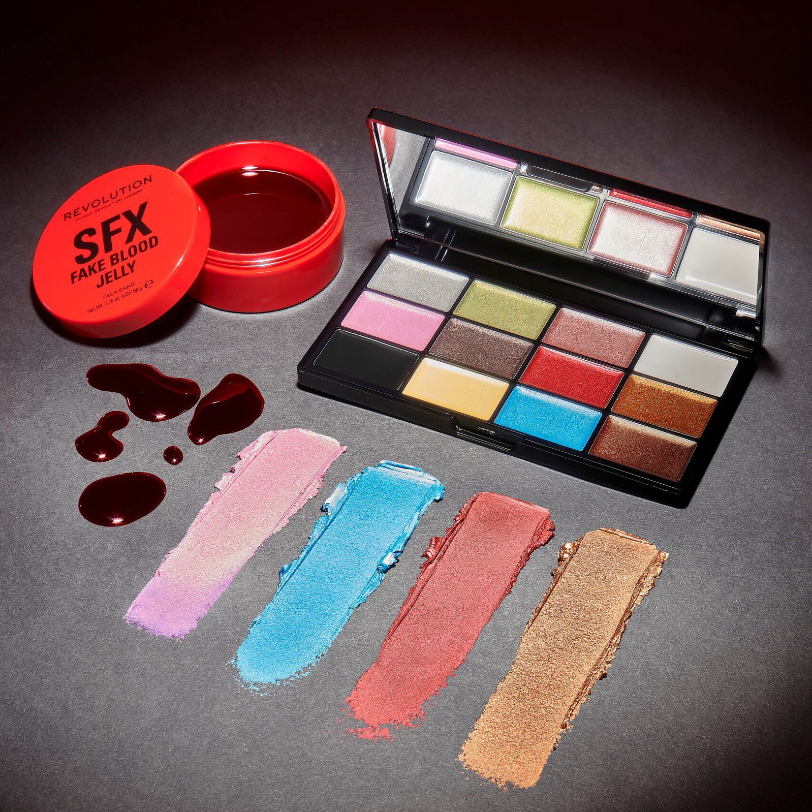 Creator Revolution SFX Metallic Face Paint Palette