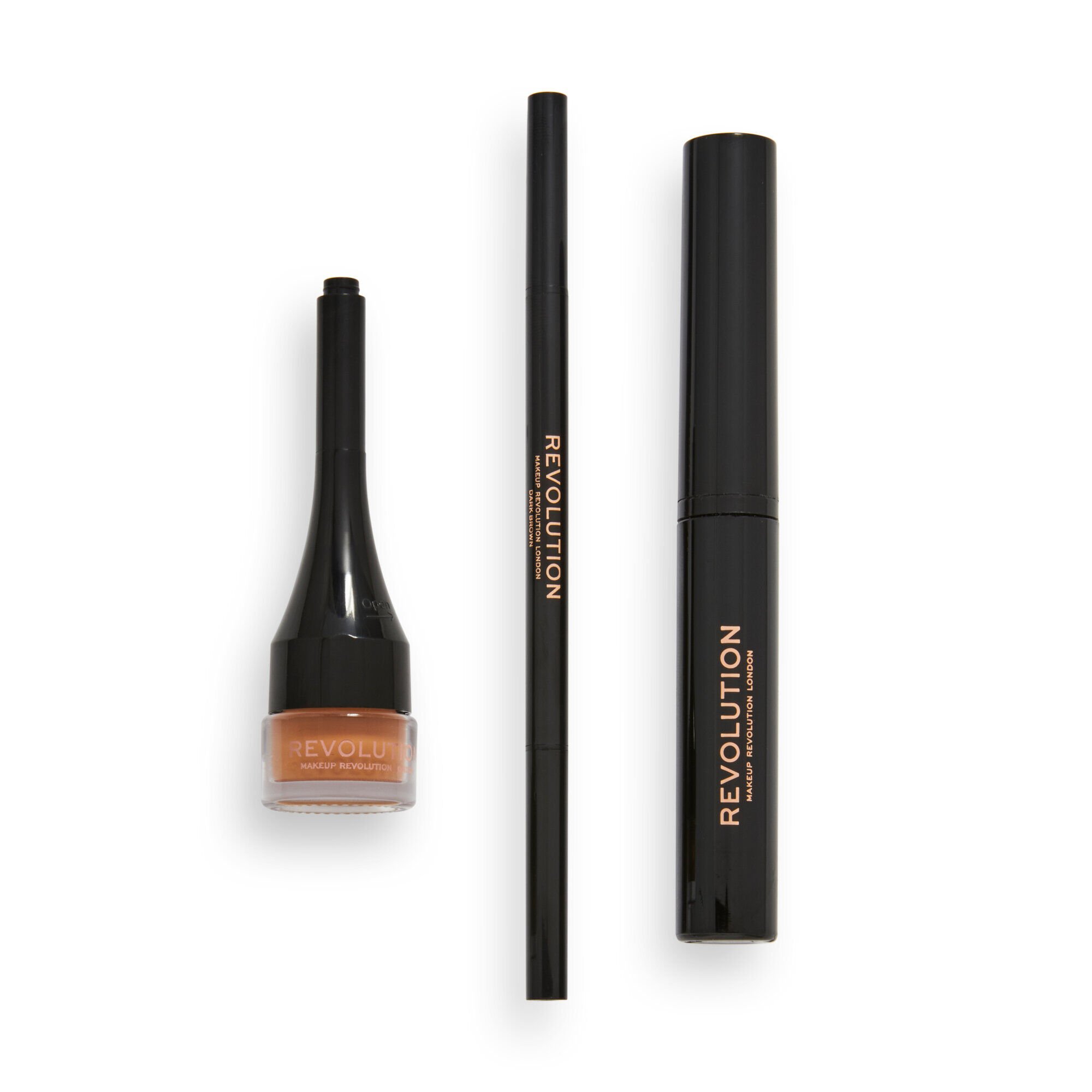 Makeup Revolution Ultra Brow Builder Kit Medium Brown