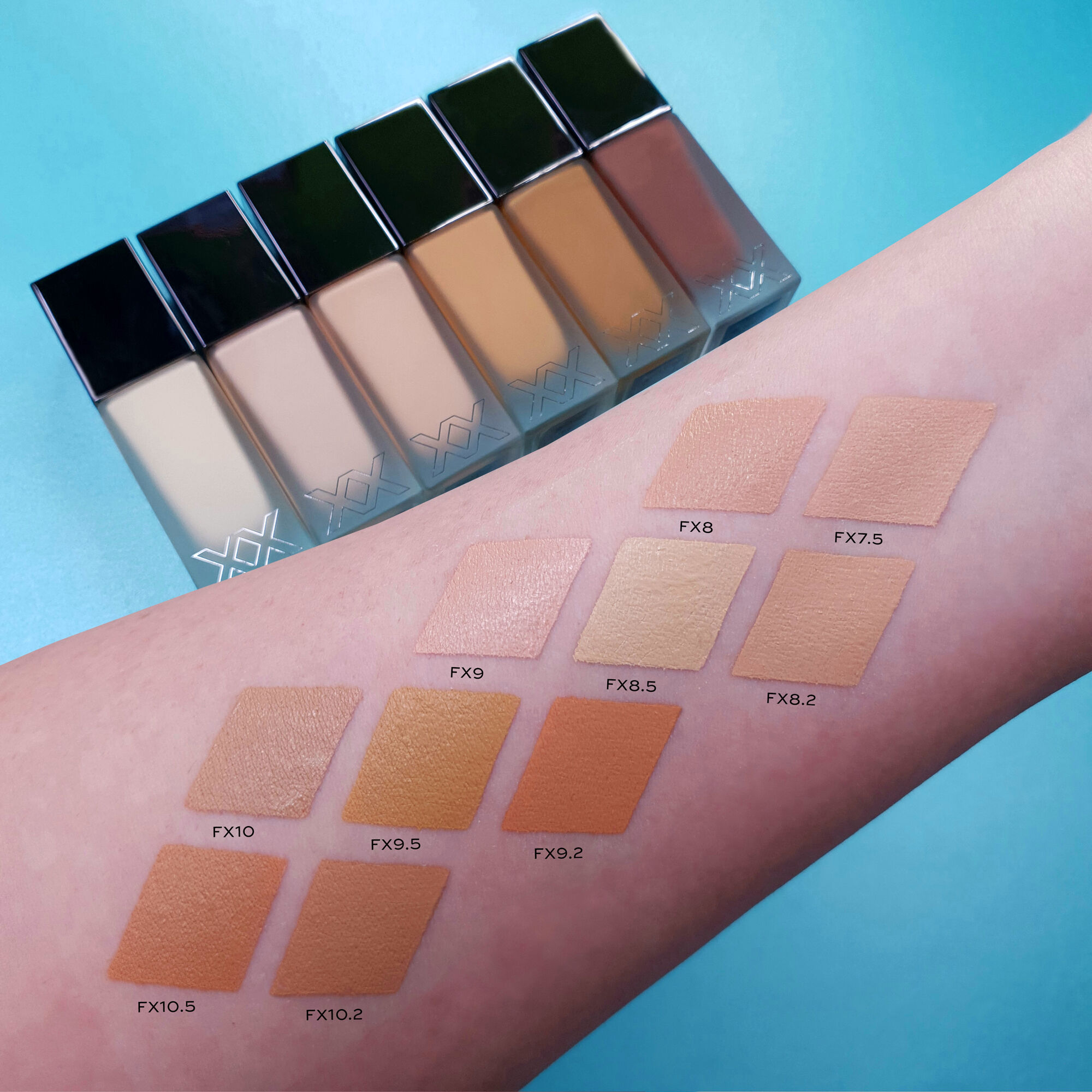 XX Revolution Liquid Skin FauXXdation Double FiXX Foundation