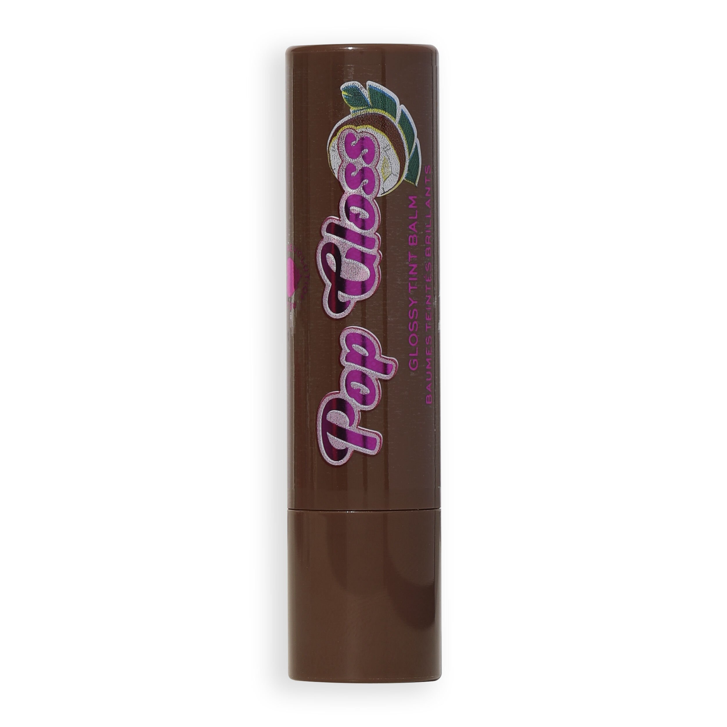 I Heart Revolution Pop Gloss Lip Balm Coconut Brown