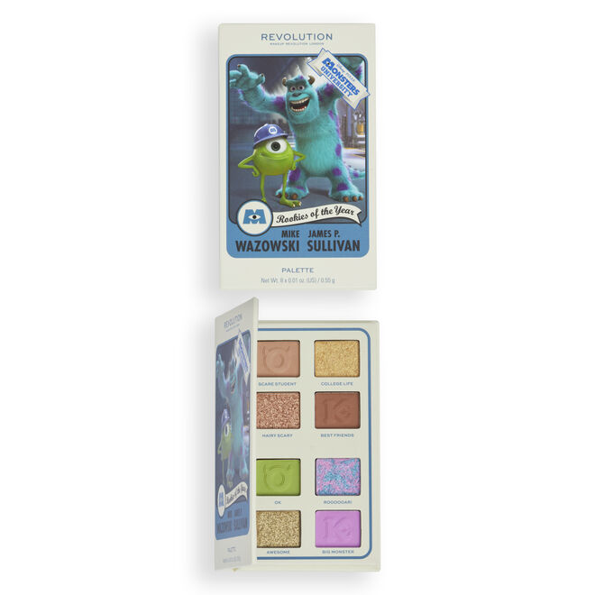 Disney Pixar’s Monsters University and Revolution Mike & Sulley-inspired Scare Card Eyeshadow Palette